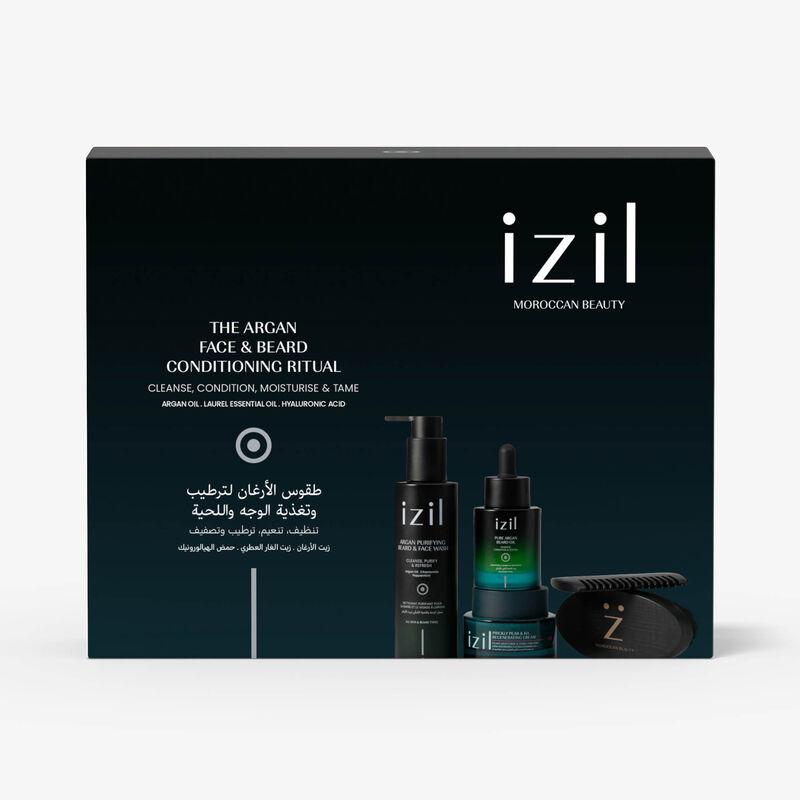 طقوس الأرغان لترطيب وتغذية الوجه واللحية image number null